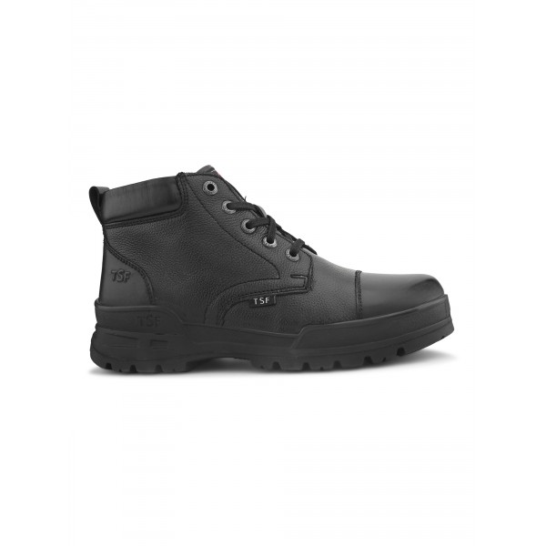TSF Boot | DMS half Black With Zipper | PRIDE-01-BLK - Image 5