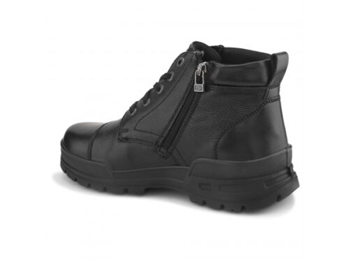 TSF Boot | DMS half Black With Zipper | PRIDE-01-BLK